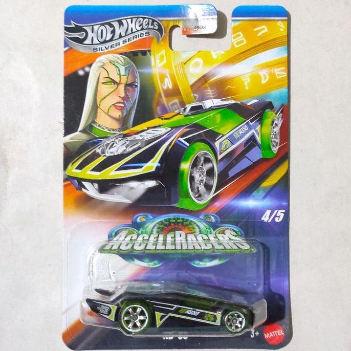 Hotwheels Hot Wheels RD 09 RD09 hitam 2025 Acceleracers Silver Series base besi