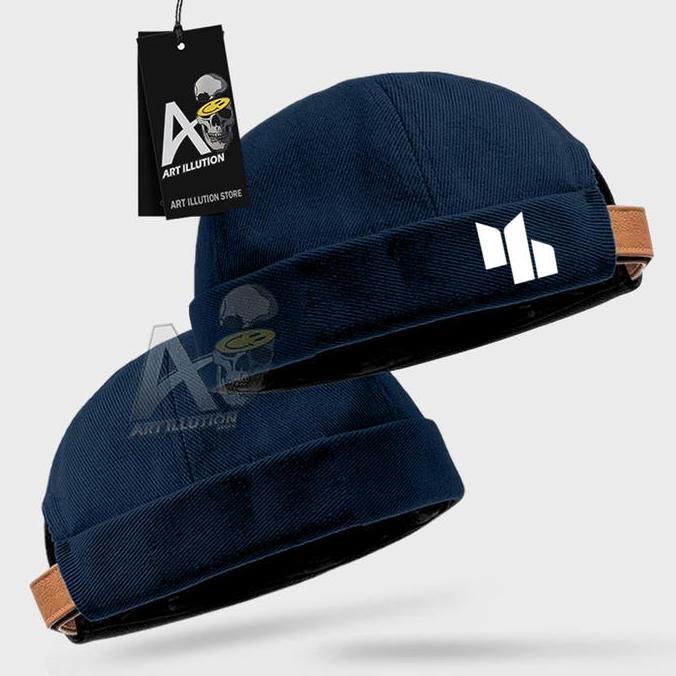 Wekup Topi Miki Hat / Topi Peci Art Illution D05 Model Logo Terbaru Miki Hat Mk03 Premium Abu Coklat