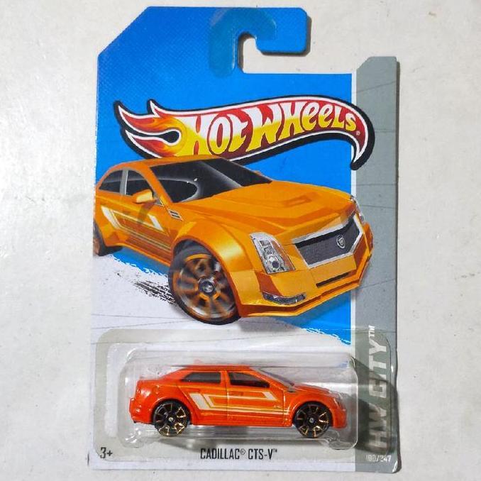 Hotwheels Hot Wheels Cadillac CTS V orange 2013 HW City