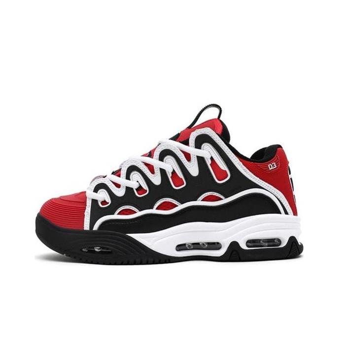 TERLARIS SKATE SHOES OSIRIS D3 MERAH