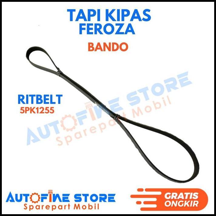 DISKON TALI KIPAS RITBELT 5PK1255 BANDO FEROZA 
