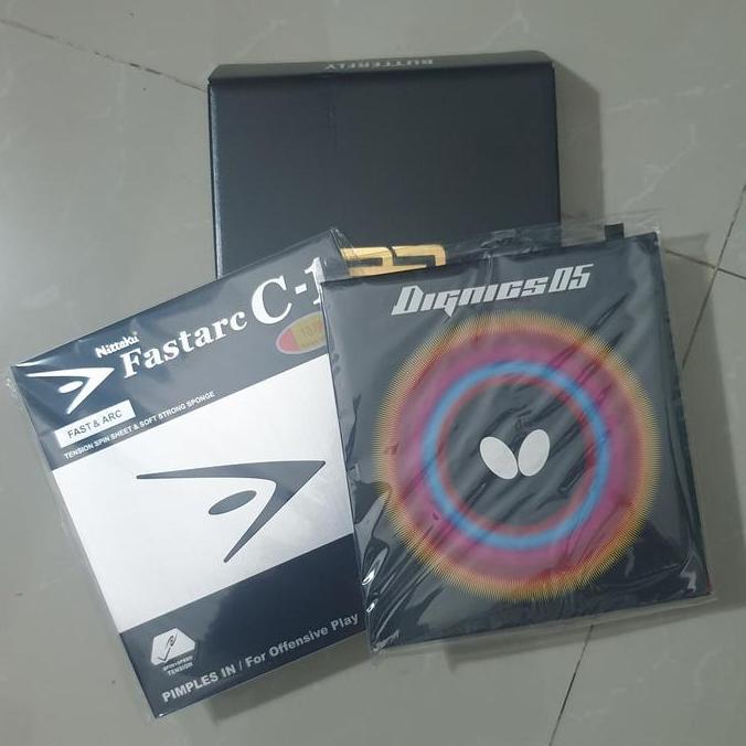 BEBAS ONGKIR - Set Up Bat OVTCHAROV INNERFORCE ALC Jepang Market