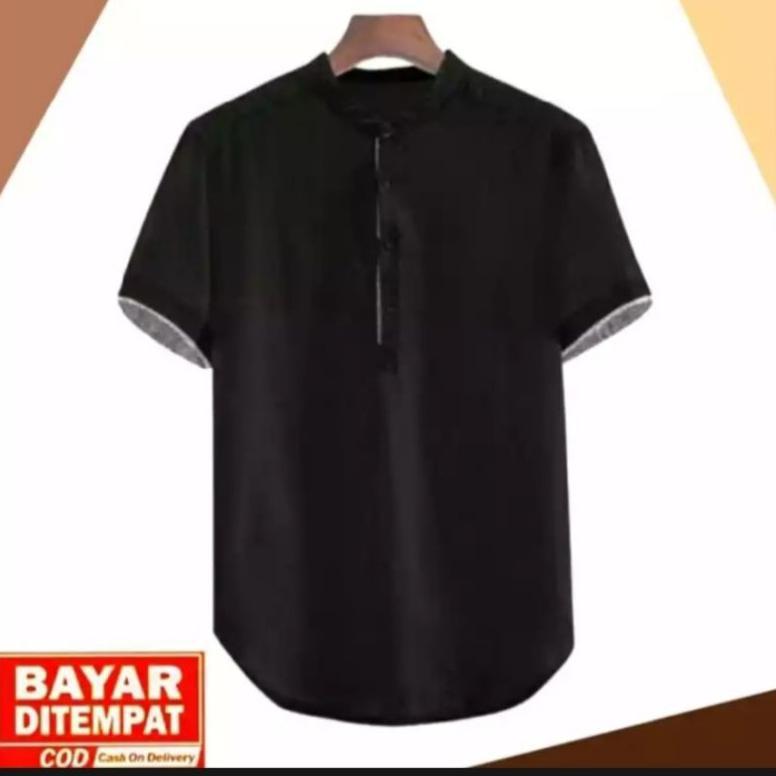 Best Sale Atasan Baju Kemeja Laki Laki-Laki Baju Koko Putih Anak Sd-Smp Baju Lebaran Baju Koko Remaj