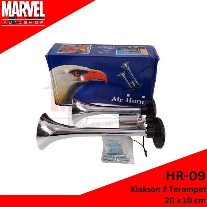 Klakson Angin 2 Corong / Airhorn Set 2 Terompet 24 Volt Forsale