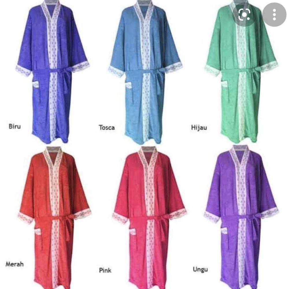 Kimono handuk/kimono mandi bahan handuk tebal DISKON