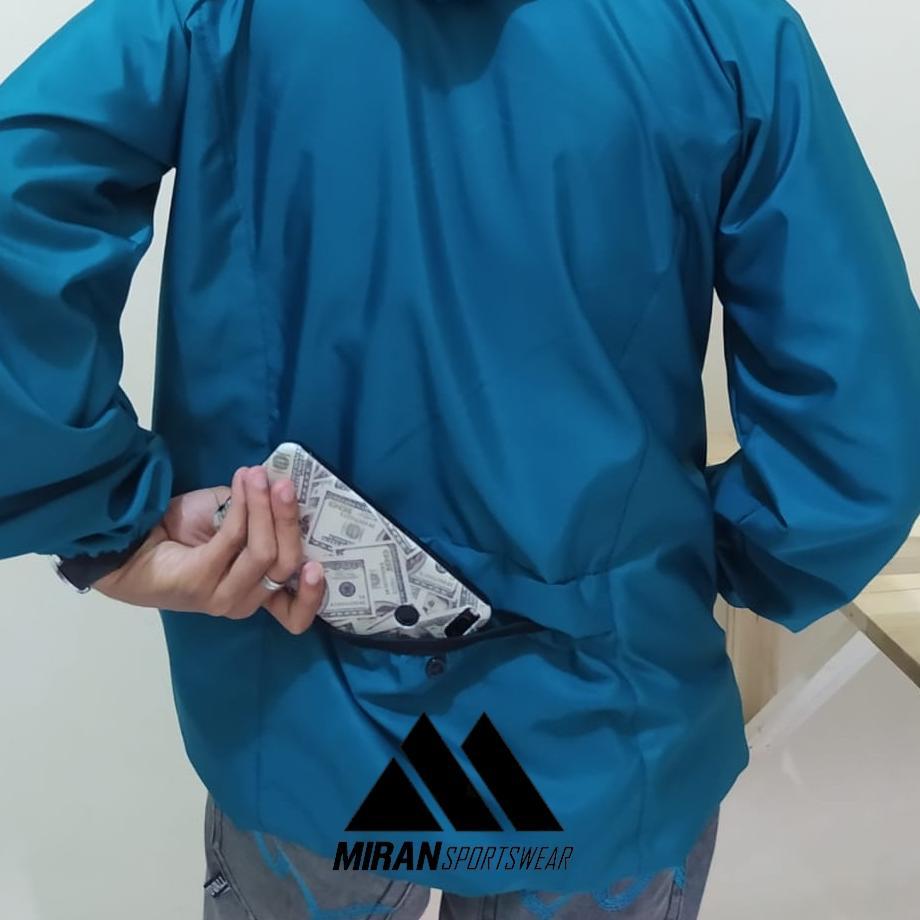 NEW DEALS JAKET OLAHRAGA WANITA PRIA PARASUT UKURAN XXXL JUMBO BIG SIZE LD 120 125 JAKET SPORT SAKU 