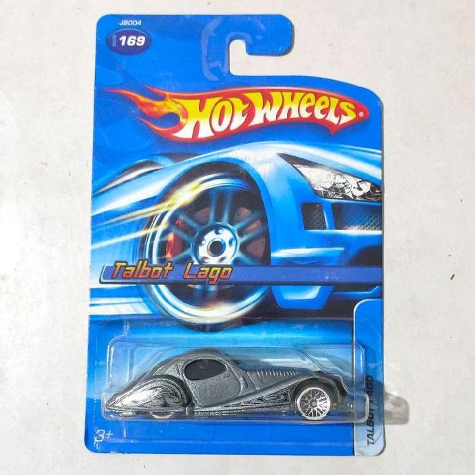 Hotwheels Hot Wheels Talbot Lago abu-abu 2007 blue card basr besi