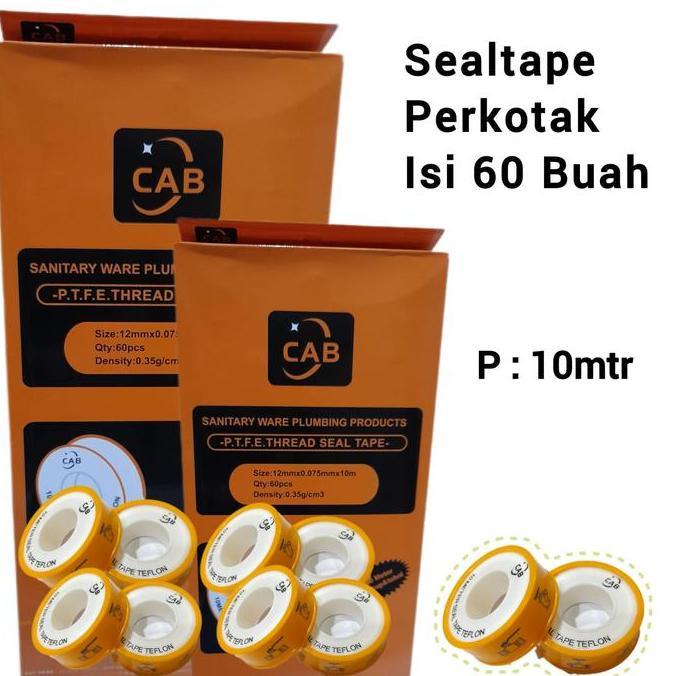 sipeno_store - sealtape lem kran air perekat anti bocor isolasi pipa seal tape