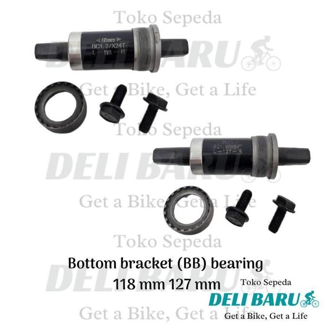 Buttom bracket BB bearing 118 mm 127 mm sepeda lipat federal MTB