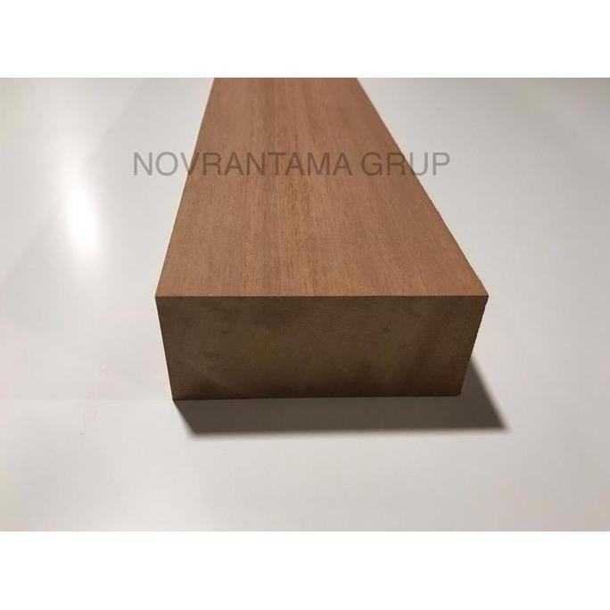 balok kayu solid 6x12 panjang 200 kamper meranti merbau bengkirai dll