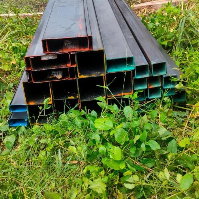 besi hollow 50x100 2.3mm hitam