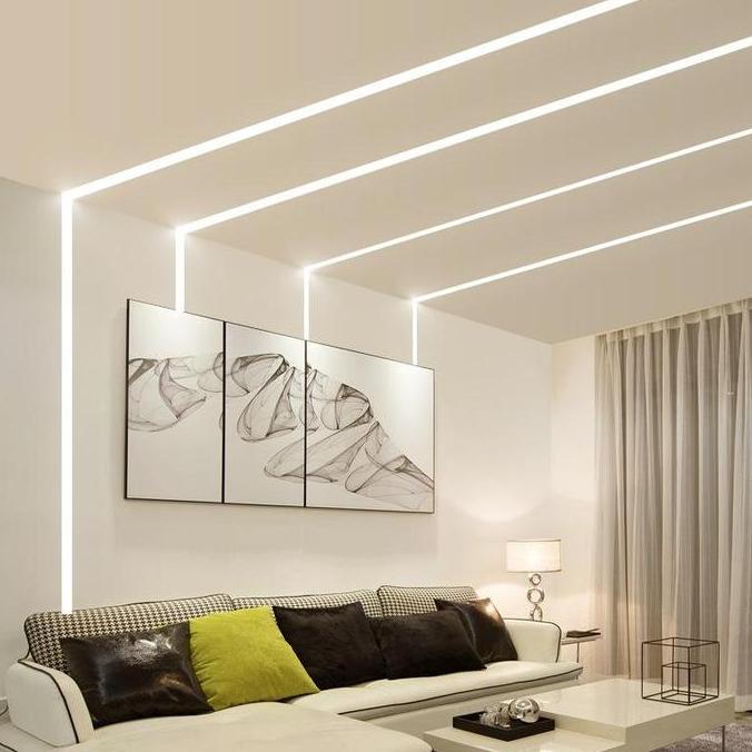 Ready u channel aluminium for led strip sayap inbow 1meter