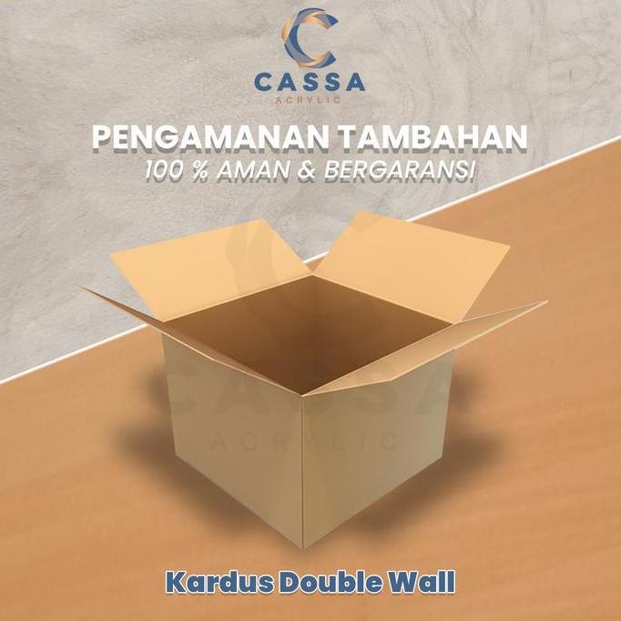 Rak Brosur Akrilik / Display Tempat Brosur Ukuran A4
