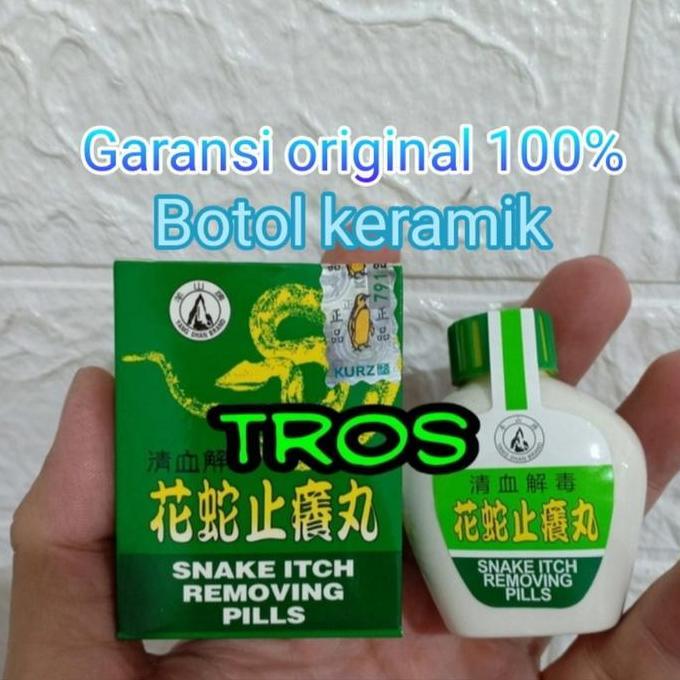 Osso- Snake Itch Removing Pills Obat Gatal Elergi Kulit