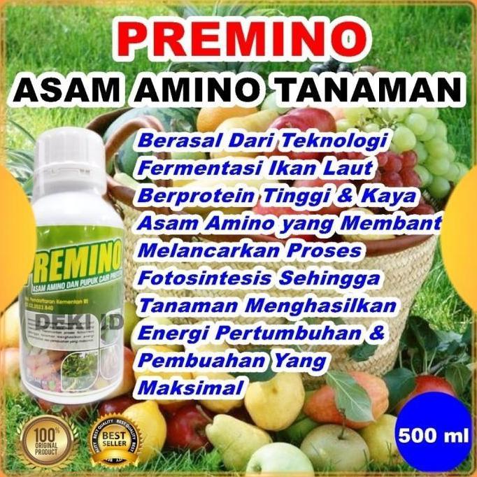 Premino 500 ml Pupuk Asam Amino Tanaman Nutrisi Organik Cair Aminosan