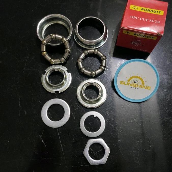 BB Set PURSUIT Kom Gir Tengah Crank As Langsung Sepeda Anak BMX Mini Lipat 12 16 18