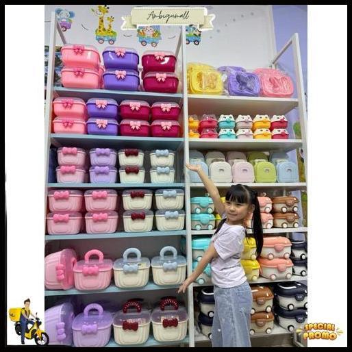 Ajs Kotak Penyimpanan Serbaguna/Tempat Asesoris/Kotak Besar/Kotak Lucu / Wadah Penyimpanan/Mini Cont