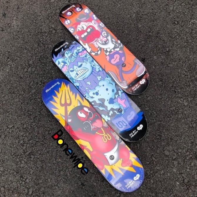 TERLARIS DBH DO BY HEART SKATEBOARD DECK/PAPAN 7,5 X WANDERING