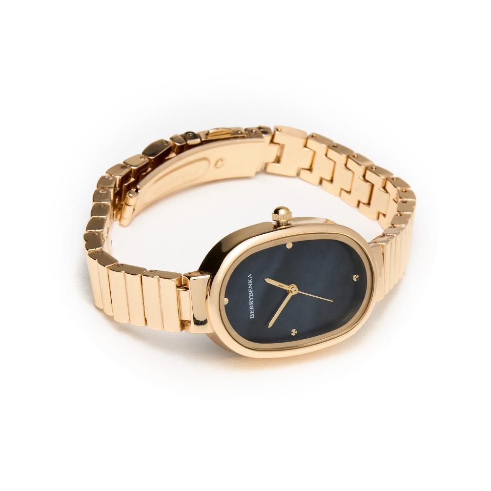 ZARELLSHOP BERRYBENKA - JAM TANGAN RANTAI WANITA SOFIA CALESTRA OVAL ORIGINAL