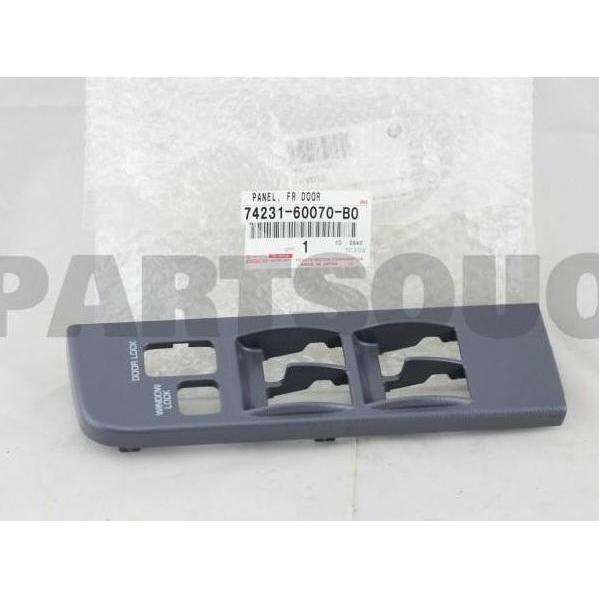 Cover Panel Master Switch Landcruiser Vx80 74231-60070-B0 Ori
