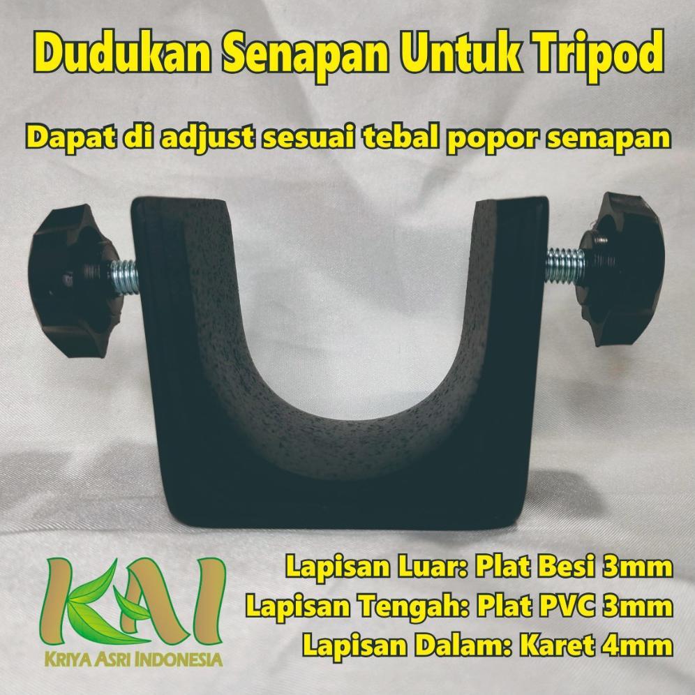 Dudukan Senapan Untuk Tripod (Hanya Dudukan, Tidak Termasuk Tripod)