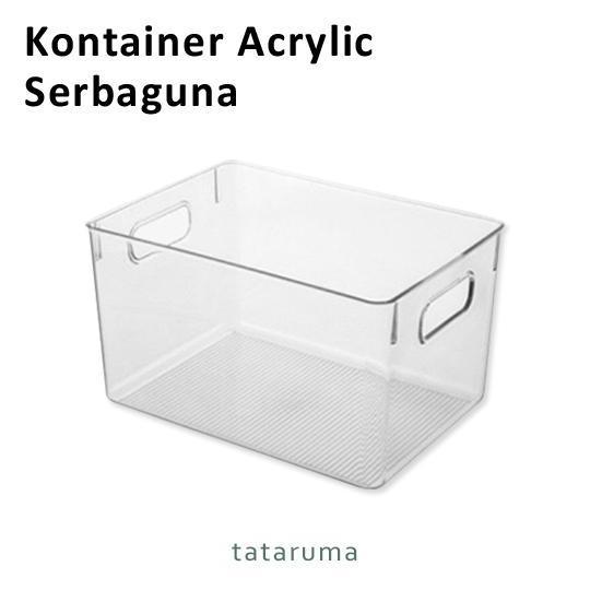 Xfood- Sojia - Tempat Penyimpanan Makanan Kontainer Box Kulkas Akrilik Besar