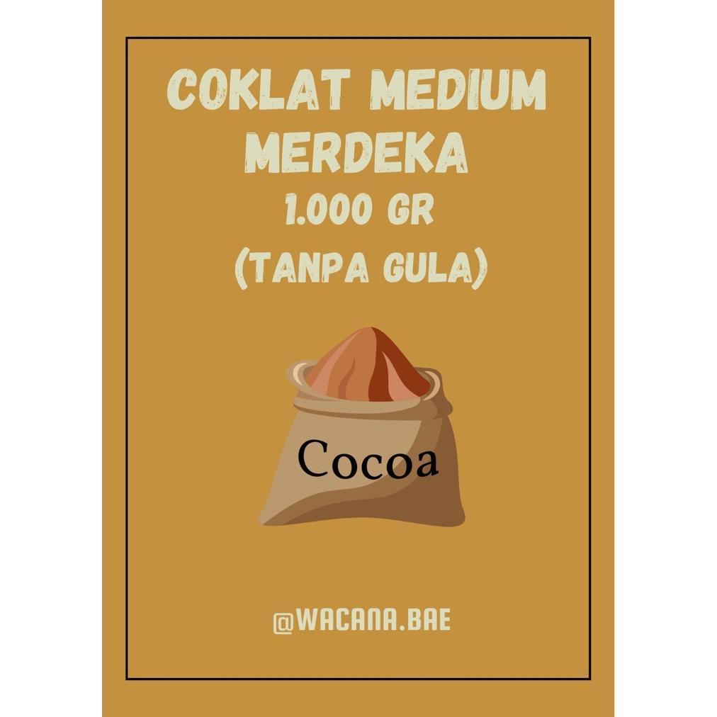 Ready Stock Bubuk Coklat MEDIUM Merdeka