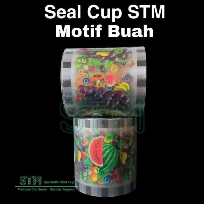 Xfood- Plastik Seal Cup Polos/Roll Plastik Bening/Tutup Mesin Cup Sealer