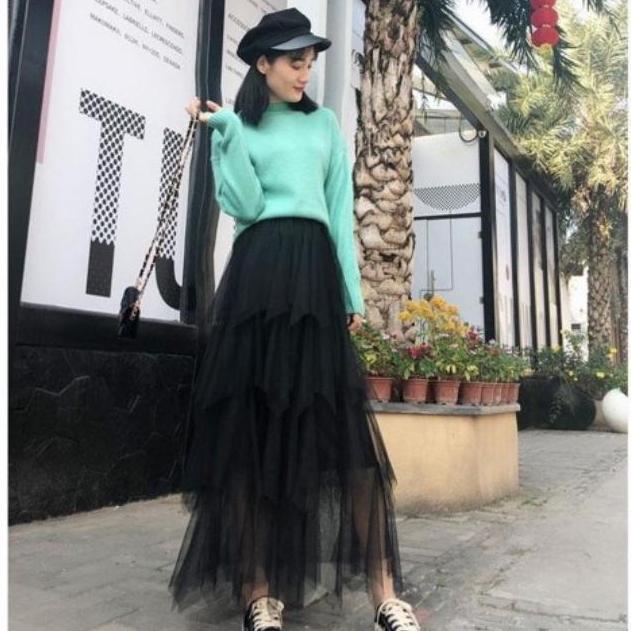 ROK TUTU MAXI TUMPUK 4 LAYER PREMIUM IMPORT, VIOLETTEMODE.ID LA