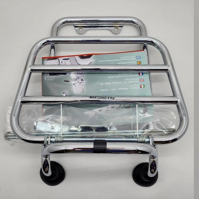 Frontrack Rak Depan Vespa Px Series New Px Original Piaggio Front Rack Original Dan Terpercaya