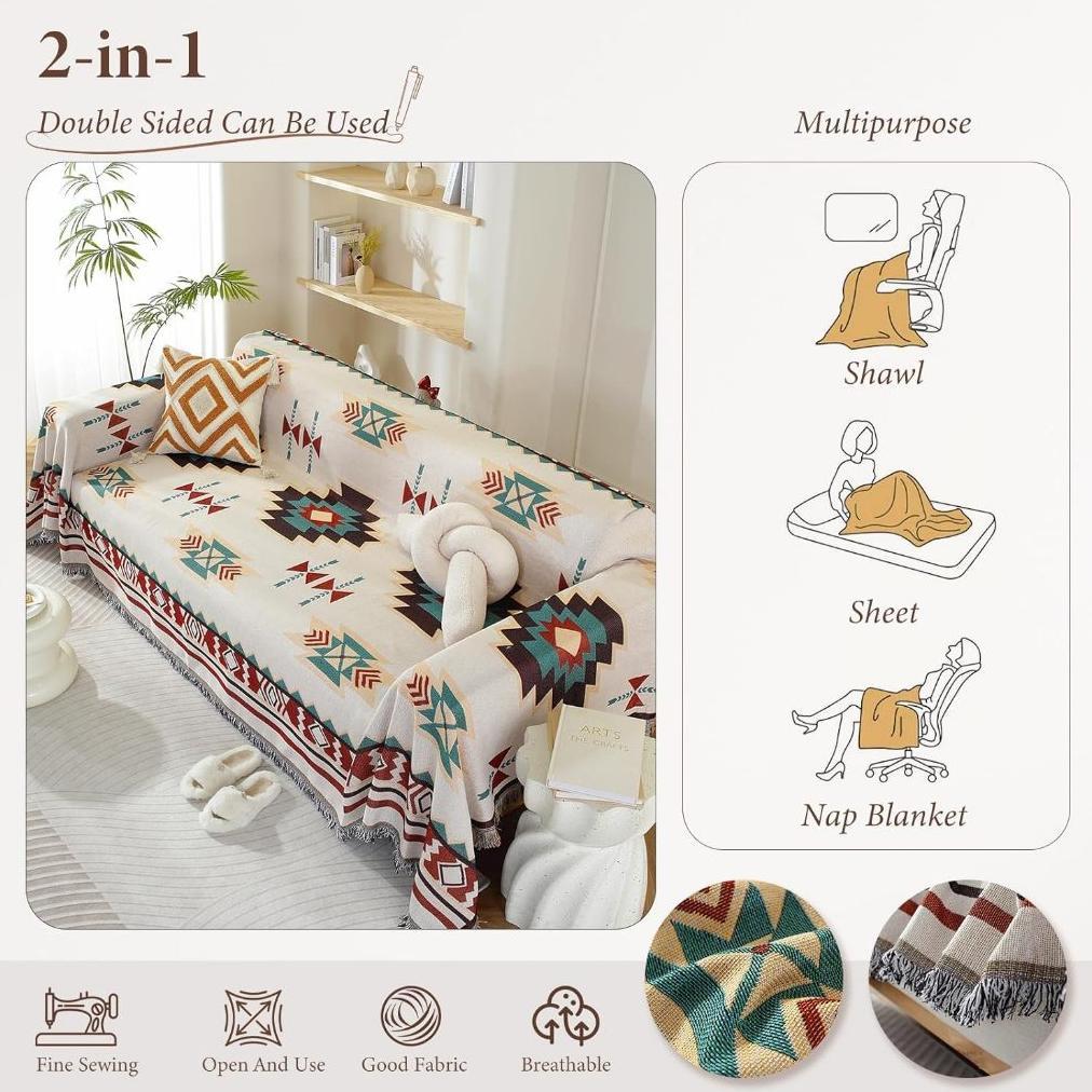 Miracle Selimut Sofa Penutup Sofa Selimut Bed Cover Sofa Sarung Sofa Universal All Inclusive Kain So