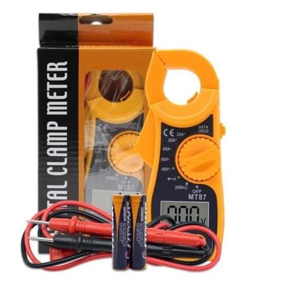 Clamp Meter DIGITAL Tang Ampere MT87 MT-87 Voltmeter Digital