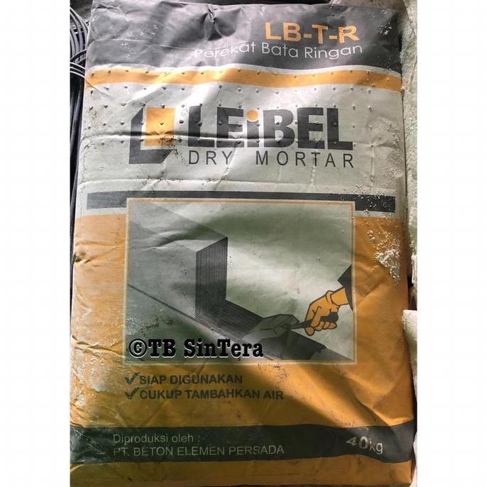 Leibel Semen Mortar Perekat Bata Ringan 40 Kg Hebel / Thinbed Lb-T