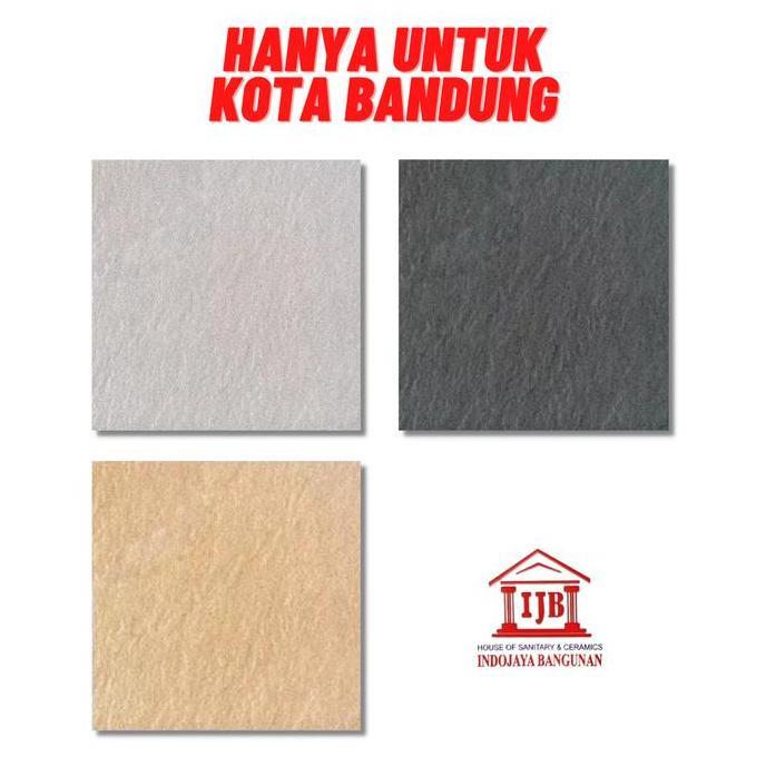 Keramik Lantai Matte Kasar Doff Kayu 40X40 / 40 X 40 Cm Abu Hitam Coklat Putih