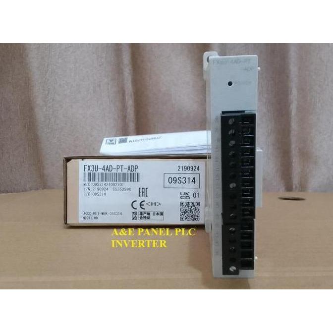 TERBARU - FX3U-4AD-PT-ADP PLC MITSUBISHI FX3U4ADPTADP FX3U 4AD PT ADP
