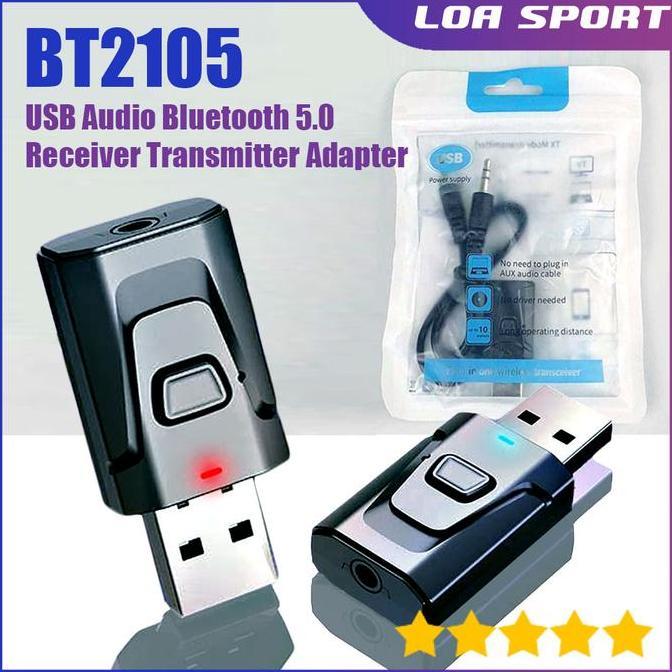USB Penerima Pemancar Audio Bluetooth Receiver Transmitter Adapter