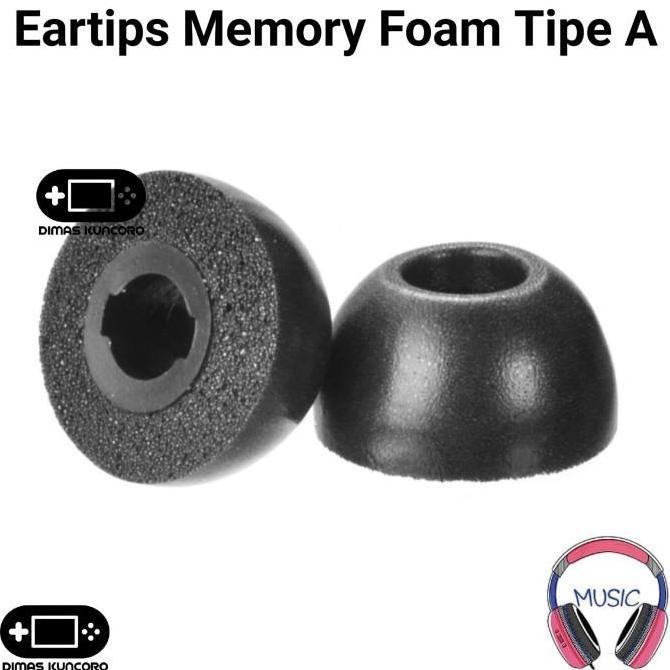 Eartips Memory Foam Tipe A busa eartip jabra elite 85t 75t 65t active