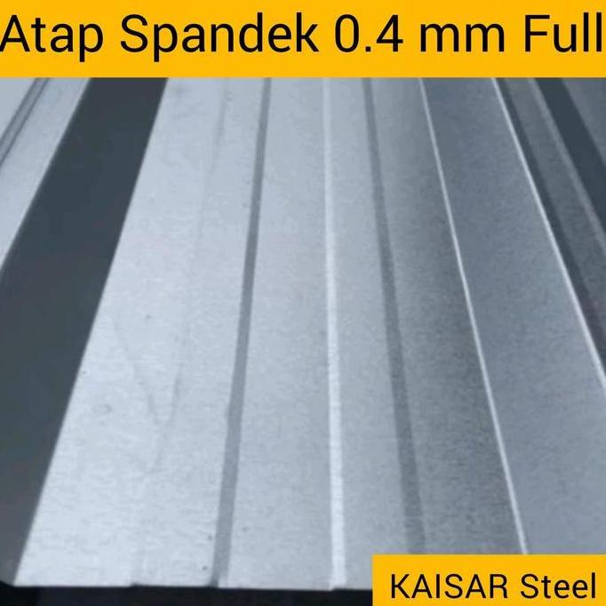 TERLARIS Atap Spandek 0.4 mm Full SNI gratis ongkir