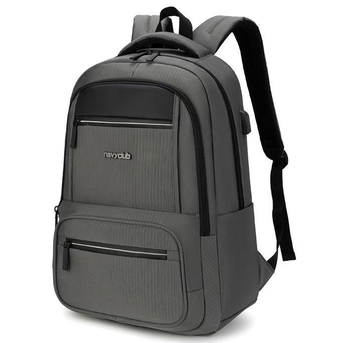 NEW TAS RANSEL LAPTOP NAVY CLUB FJHE TAS PRIA BACKPACK FREE BAG COVER ORI