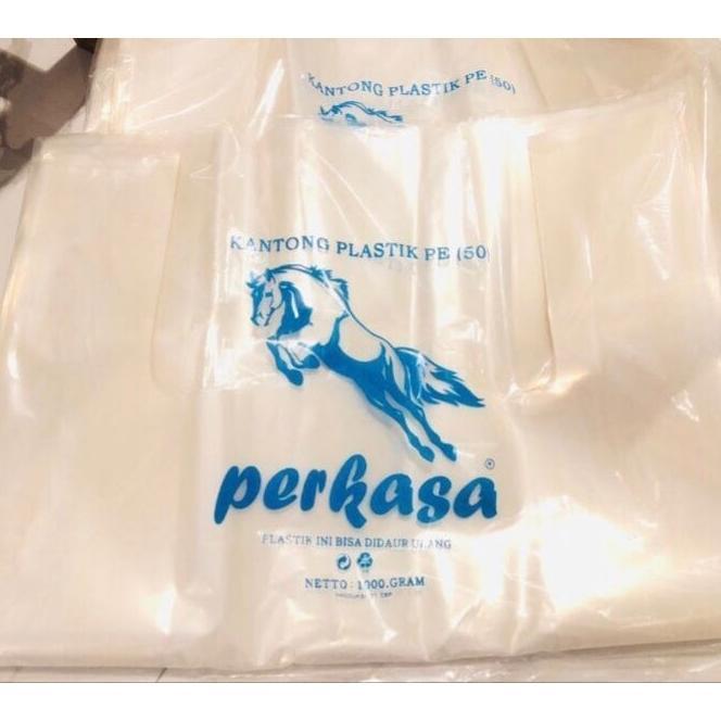 Kantong Plastik Takeaway Pe Bening Jumbo Uk 50 | Kresek Bening Utk Box Kue, Makanan, Catering, Parce