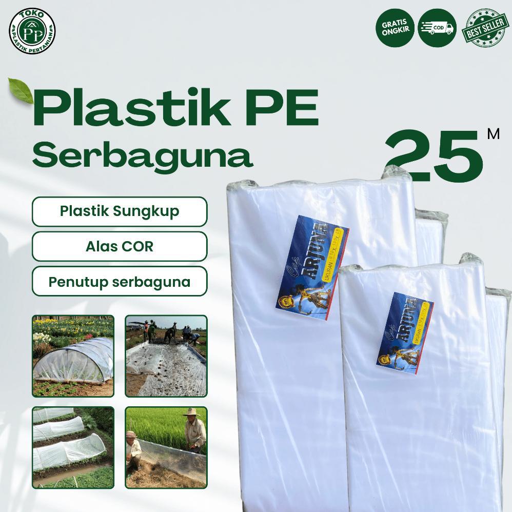 Plastik Sungkup PE Penutup Naungan Bibit Tanaman Lebar 3 meter / Plastik Cor / Plastik Serbaguna