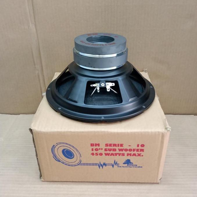 Speaker Subwoofer 10 Inch Bm Series -Double Magnet, Vokal, Bass Mantap