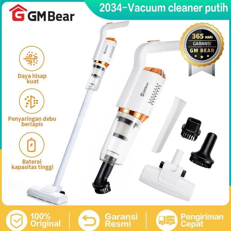 GM Bear Cordless Vacumm Cleaner 2034 - Penyedot Penghisap Debu Vacum Cleaner