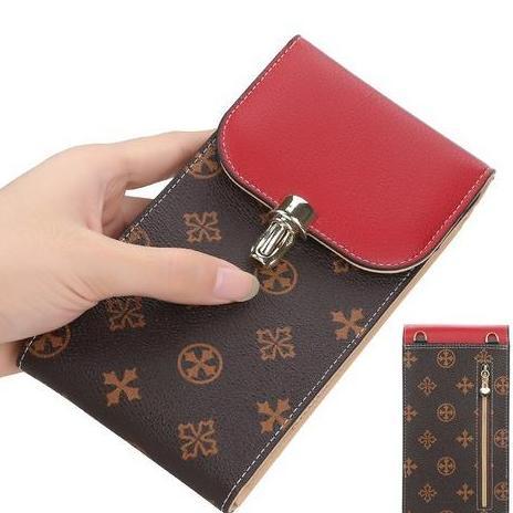 Dompet Wanita Tas Selempang Wanita Kulit Tas Dompet Hp Multifungsi Bly024