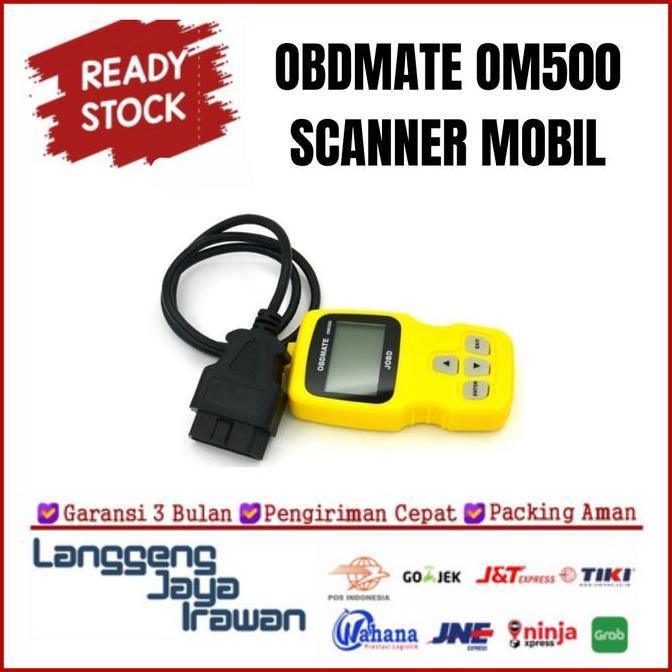 OM500 SCANNER MOBIL OBD2 OBDMATE JOBD OBD MATE OBDI SCANNER SENSOR OM500 ORIGINAL DAN TERPERCAYA