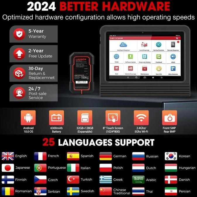 SCANNER MOBIL LAUNCH X431 PRO V5.0 ORIGINAL DAN TERPERCAYA