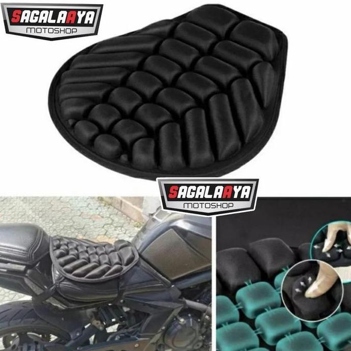 Bantal Jok Motor Busa Peredam Panas alas cover jok 3D comfort seat