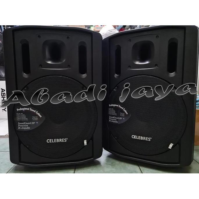 TERLARIS SPEAKER AKTIF AKIF CELEBRESS 15-6 KBM 15 INCH 2 BH 1WAT MODEL RAMSA