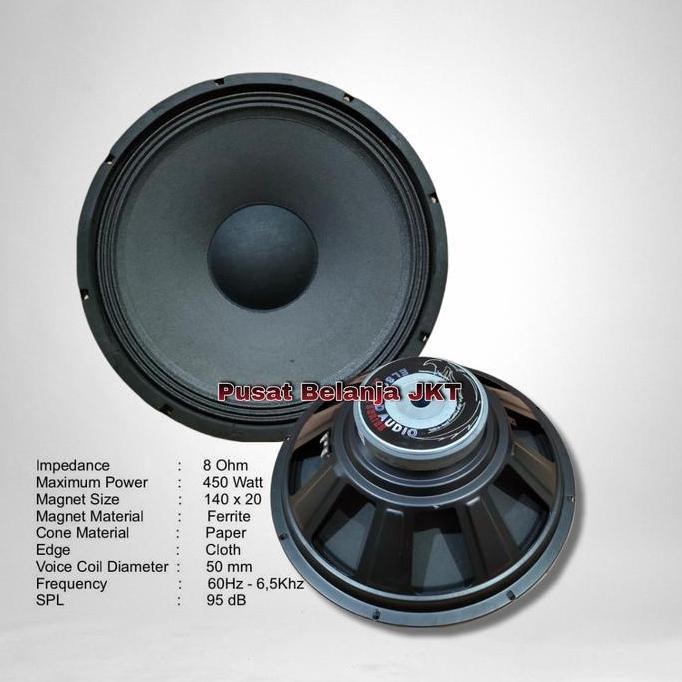 TERLARIS SPEAKER ELSOUND 15INCH FULL RANGE WOOFER ORINAL