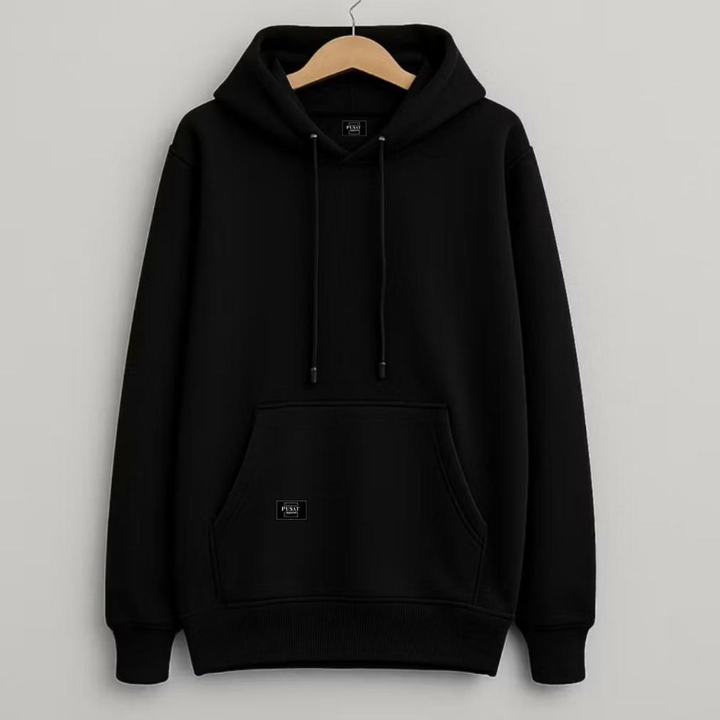Termurah / Hot Sale Sweater Polos Pria Distro Warna Cream Hodie Cowok Aesthetic Hoodie Oversize Polo